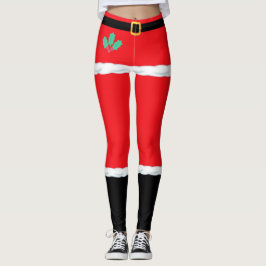 Navidades Santa Claus leggings