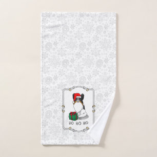 Navidades Santa Hat Papillon (tricolor) Perro Cute