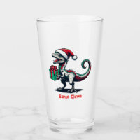 Navidades Santa hat raptor