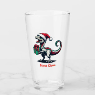 Navidades Santa hat raptor