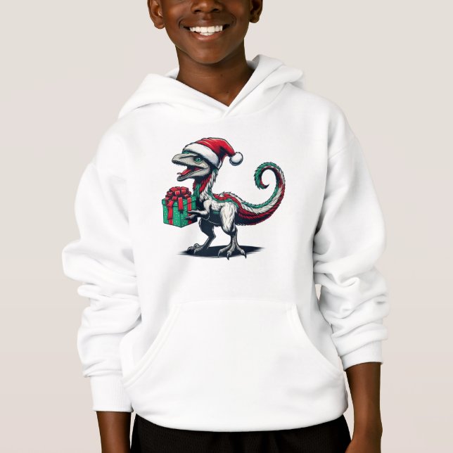 Navidades Santa hat raptor (Anverso)