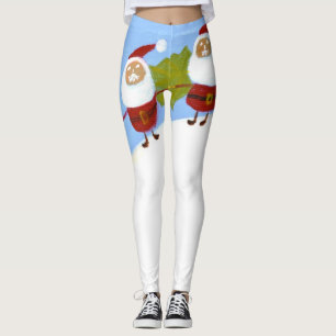 Navidades Santa leggings