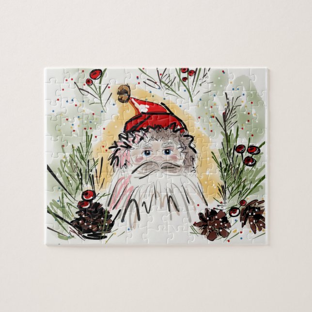 Navidades Santa Puzzle (Horizontal)