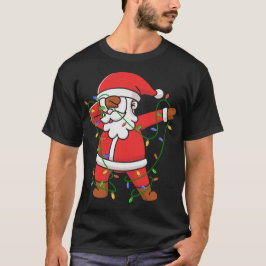 Navidades se burlan de Dabbin Santa con camiseta i
