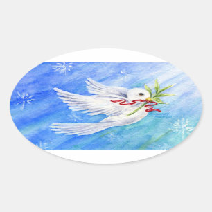 Navidades se burlan de Pegatinas de paz