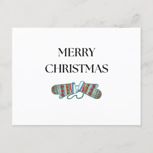Navidades sencillos y cómodos miden la tarjeta pos
