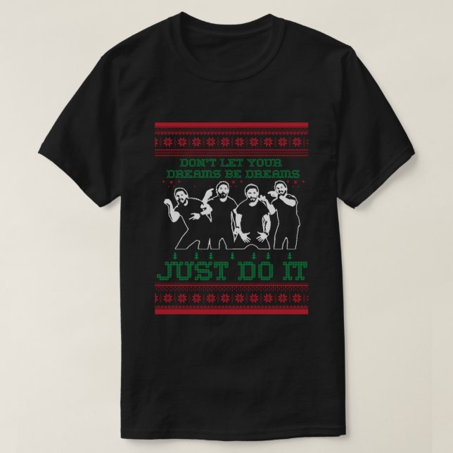 Navidades Shia Labeouf suéter 1 (Diseño del anverso)