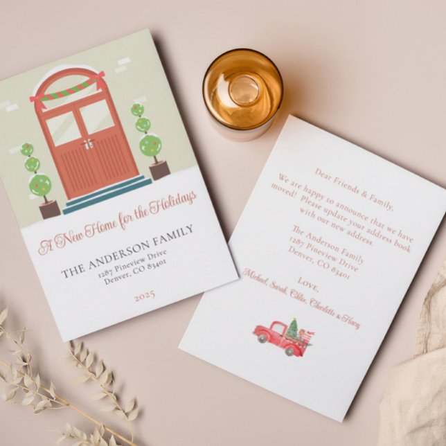 Navidades simples Invitación de desplazamiento de  (Subido por el creador)