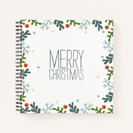 Navidades simples pero elegantes libro de visitas