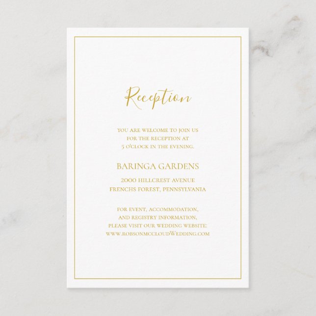 Navidades simples y elegantes | Recepción de la bo (Anverso)