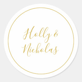 Navidades simples y elegantes | sellos para sobres