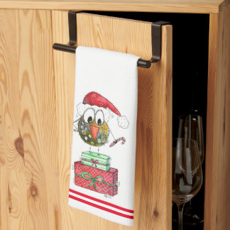 Navidades singulares, toallas de cocina para pájar