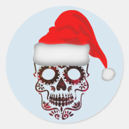 Navidades Skull Pegatinas