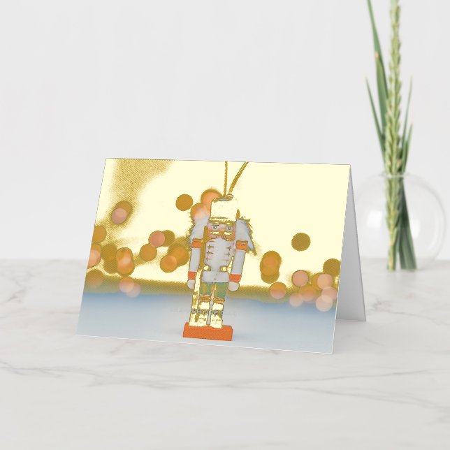 Navidades SlipperyOrnamento figurio nutcracker de  (Anverso)