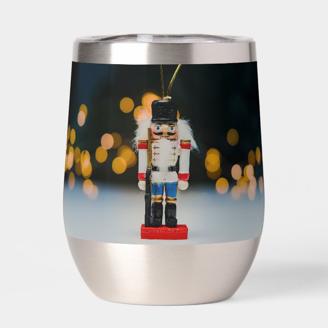 Navidades SlipperyOrnamento figurio nutcracker de  (Trasero)