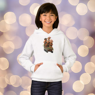 Navidades Snow Fun Chica Hoodie