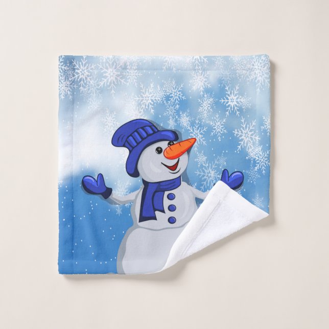 Navidades Snowman (Toallita)