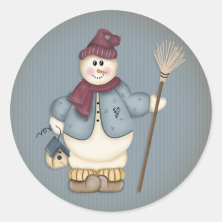 Navidades Snowman 20 - Pegatinas de vacaciones
