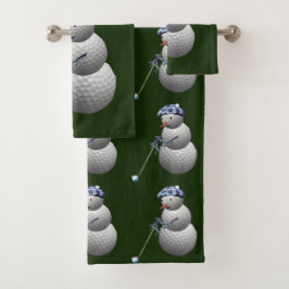 Navidades Snowman del Golf Ball