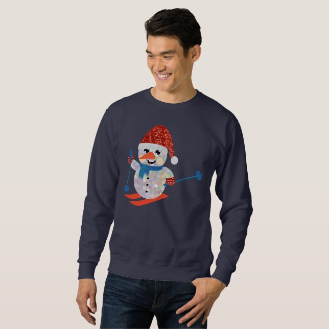 navidades snowman menea sudadera (Anverso completo)
