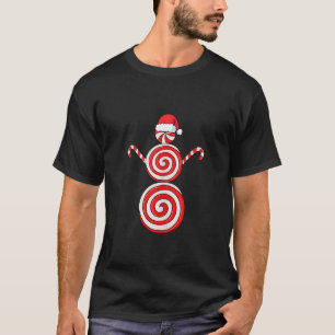 Navidades Snowman Peppermint Candy Tank Top