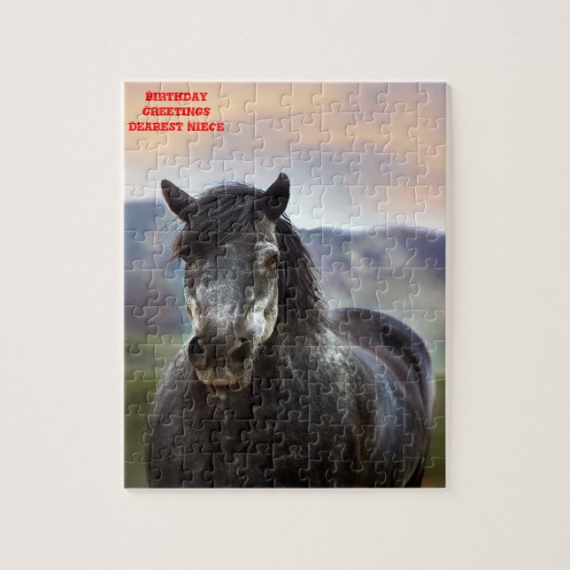 Navidades, sobrina. Rompecabezas (Vertical)