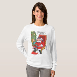 Navidades Socios comerciales mujeres camiseta de m
