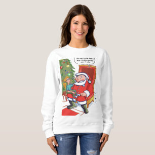 Navidades Socios comerciales mujeres sudaderas bla