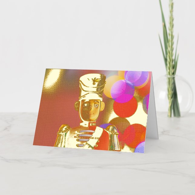 Navidades soldado de juguete figurine SlipperyJoe  (Anverso)