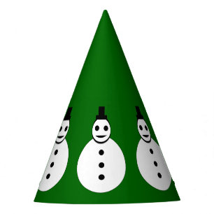 Navidades sonrientes Snowman Fiesta Gorra