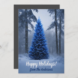 Navidades spruce 54 Happy Holidays,2 tarjeta de fe