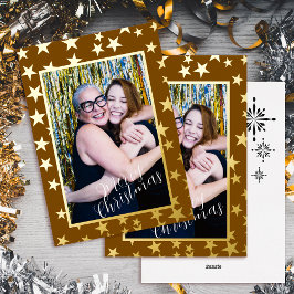 Navidades Starry Foto Tarjeta de vacaciones de Rel