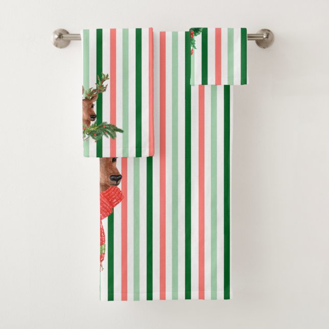 Navidades Stripes Deer (In situ)