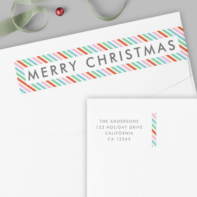 Navidades Stripes | Moderna dirección de color (Subido por el creador)