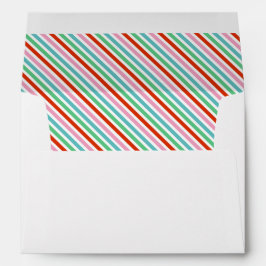 Navidades Stripes | Moderna Y Colorida Alegre Cute