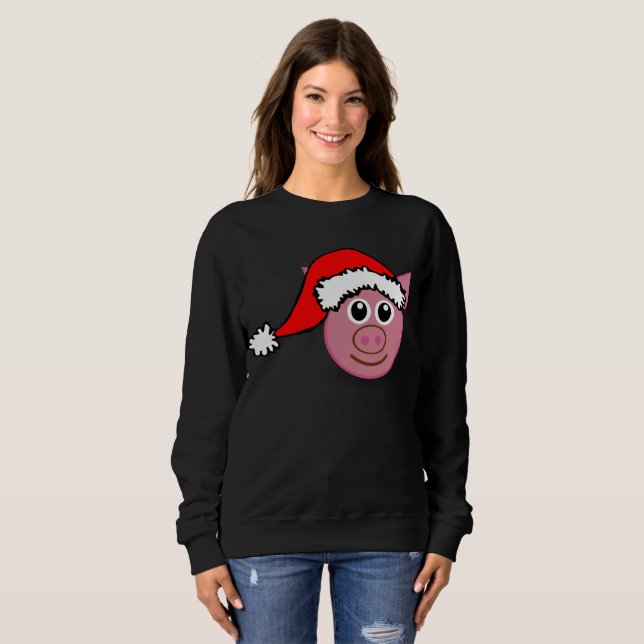 navidades sudaderas cerdas (Anverso completo)