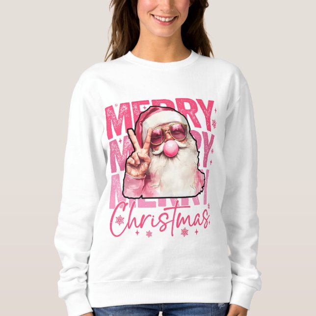 Navidades sudaderas para mujeres, feliz navidad (Anverso)