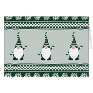 Navidades Sweater Gnomes