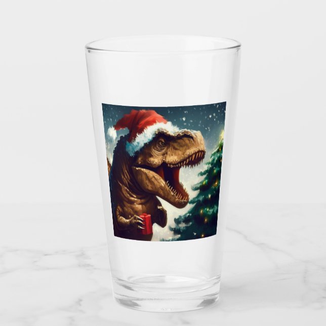 Navidades T-Rex 1 (Anverso)