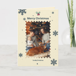 Navidades Tarjeta Amarilla