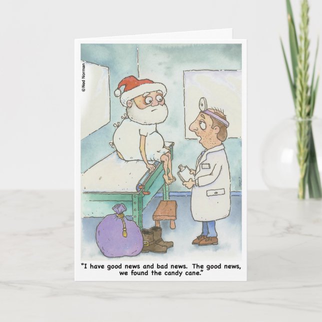 Navidades: Tarjeta de verificación de Santa Claus (Anverso)