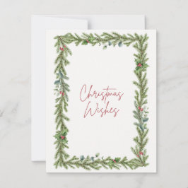 Navidades Tarjeta "Deseos Navidades"