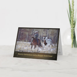 Navidades Tarjeta "Vaquero"