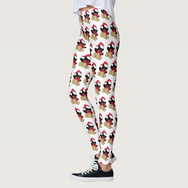 Navidades Teddy Bear Leggings (Izquierda)