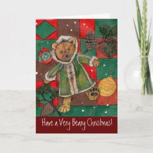 Navidades Teddy~Tienen unas tarjetas de Navidades 