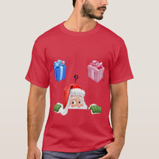 Navidades Tema género revelan camiseta para hombre