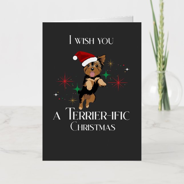 Navidades terribles adoran diversión de perro (Anverso)