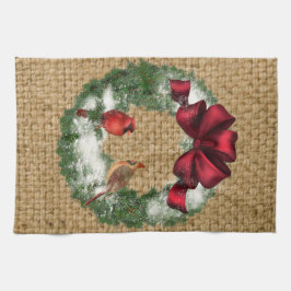 Navidades Toalla de correa para aves de 16" x 24"