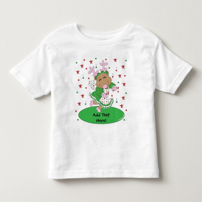 Navidades Toddler Fine Jersey T-Shirt (Anverso)