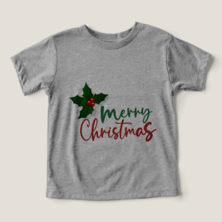 Navidades Toddlers Gray Shirt